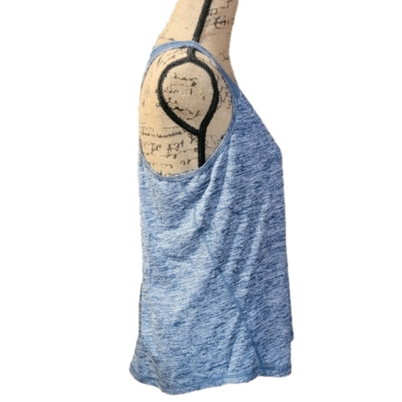 Aeuui Blue Workout Performance Tank Top. NWT. Size L. - Picture 4 of 7